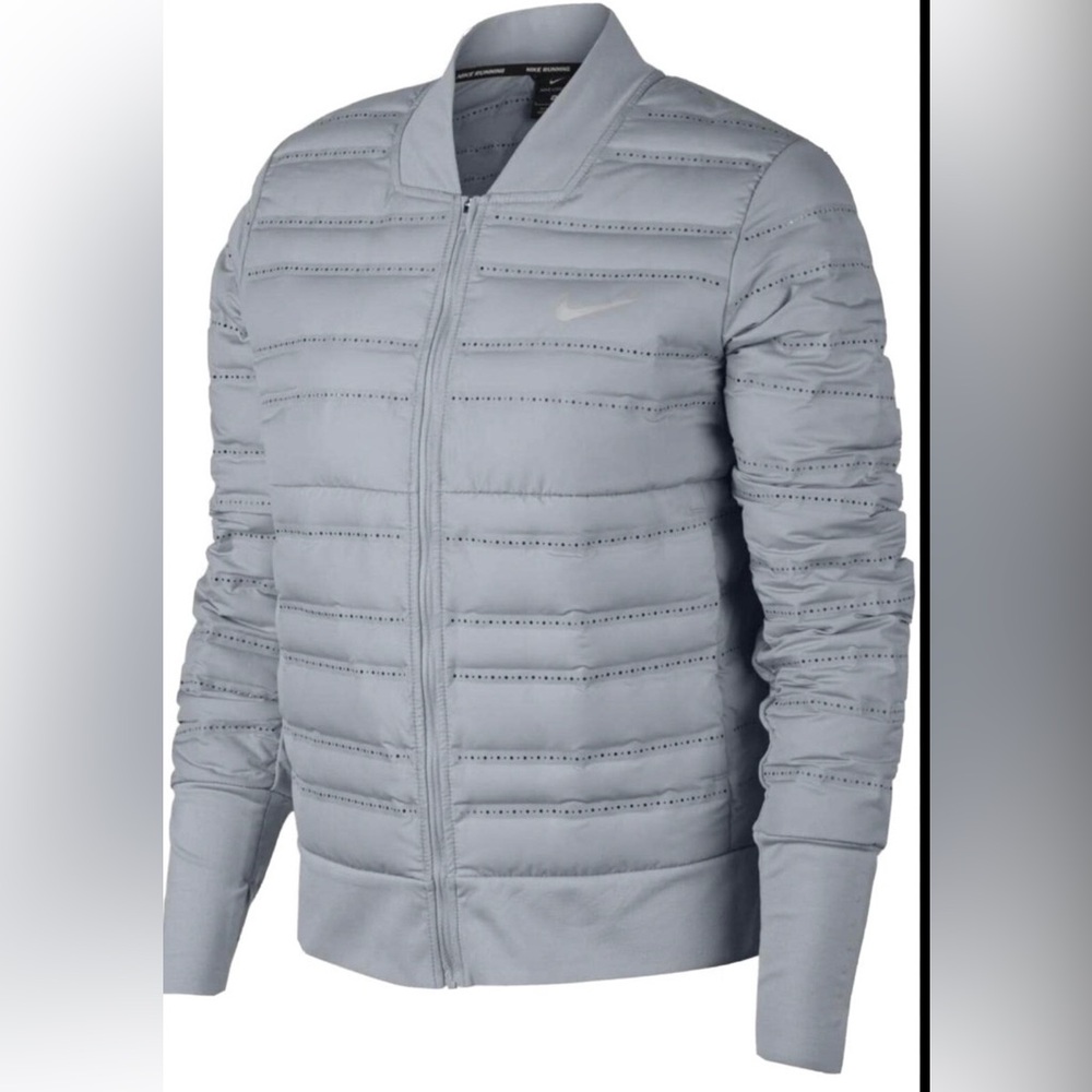 Nike Gray Bomber Jacket